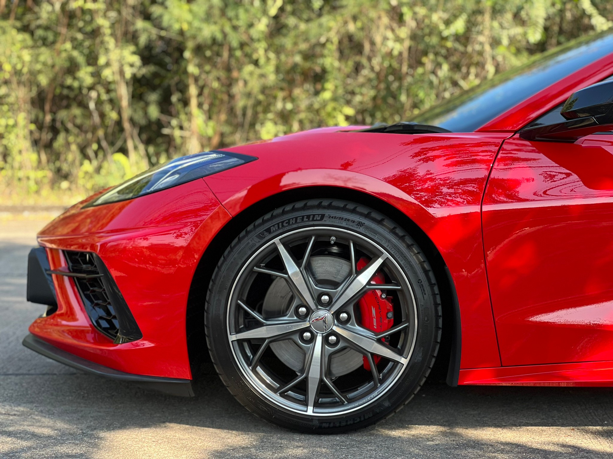 2022 Chevrolet Stingray C8 Convert 3LT สีแดง