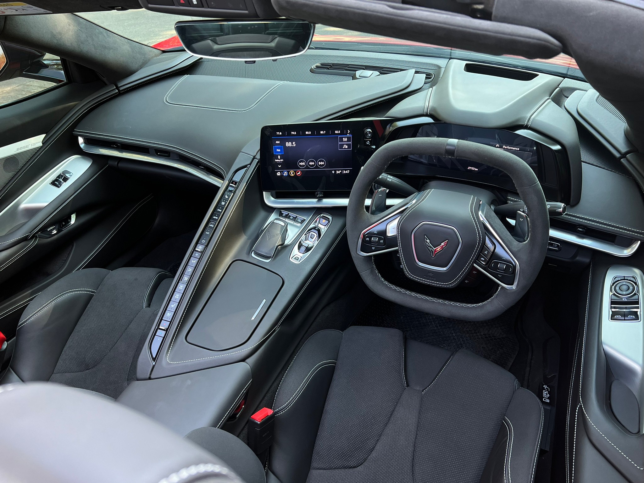 2022 Chevrolet Stingray C8 Convert 3LT สีแดง