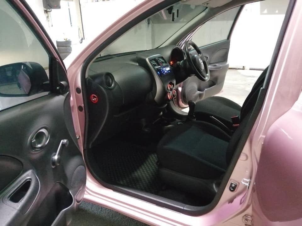 Nissan March ปี 2018 สีชมพู (รูปที่ 5)