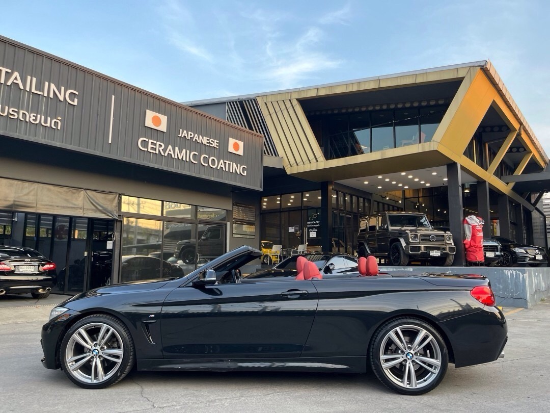 2016 BMW 420d Convertible Coupe Diesel สีดำ (รูปที่ 2)
