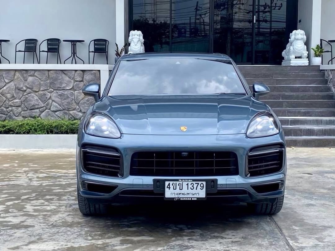 2019 Porsche Cayenne E-Hybrid สีเทา (รูปที่ 5)