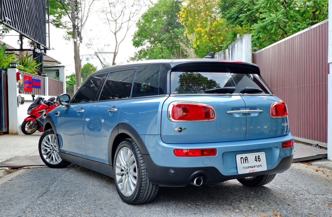 2016 Mini Cooper Clubman RHD สีฟ้า