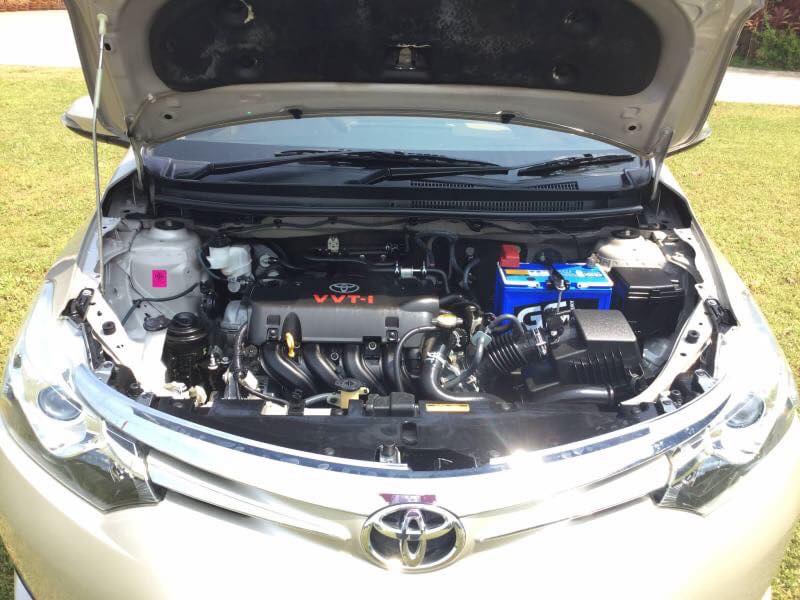 Toyota Vios ปี 2014 สีน้ำตาล