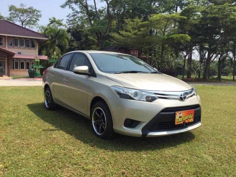 Toyota Vios ปี 2014 สีน้ำตาล (รูปที่ 3)