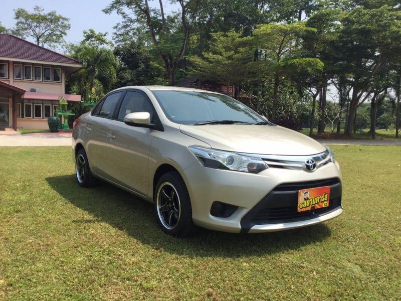 Toyota Vios ปี 2014 สีน้ำตาล