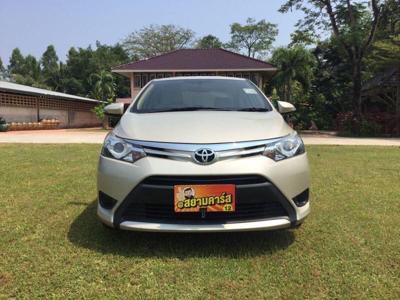 Toyota Vios ปี 2014 สีน้ำตาล (รูปที่ 2)