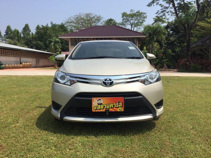 Toyota Vios ปี 2014 สีน้ำตาล