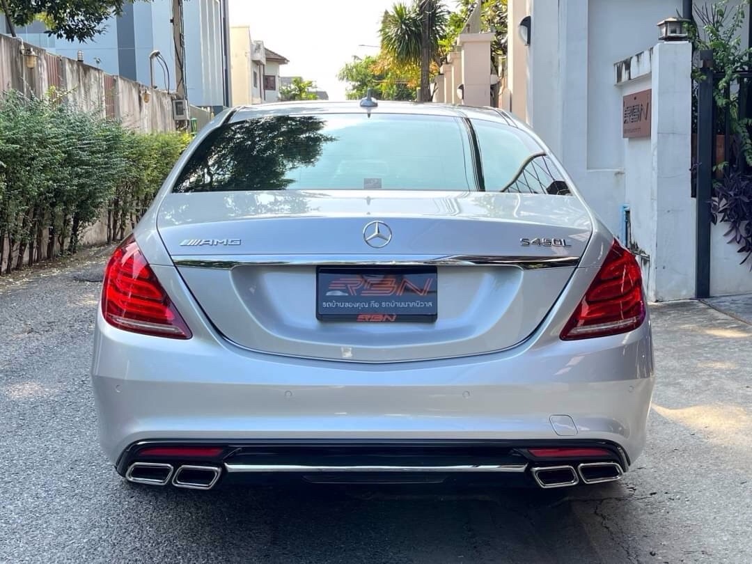 2015 Mercedes-Benz S-Class W222 S300 สีเทา (รูปที่ 7)