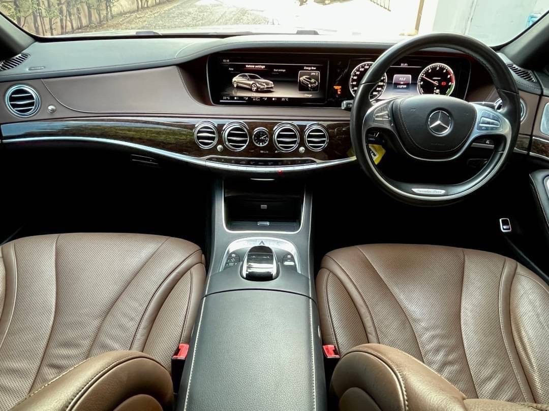 2015 Mercedes-Benz S-Class W222 S300 สีเทา (รูปที่ 4)