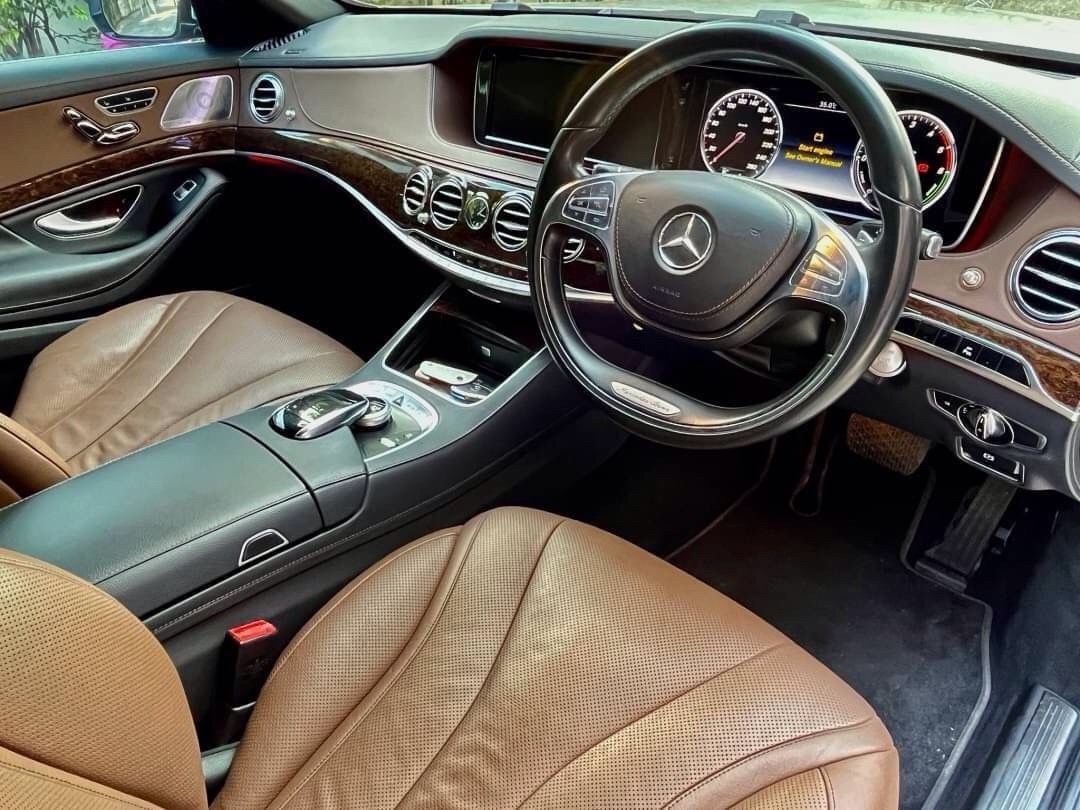 2015 Mercedes-Benz S-Class W222 S300 สีเทา (รูปที่ 6)