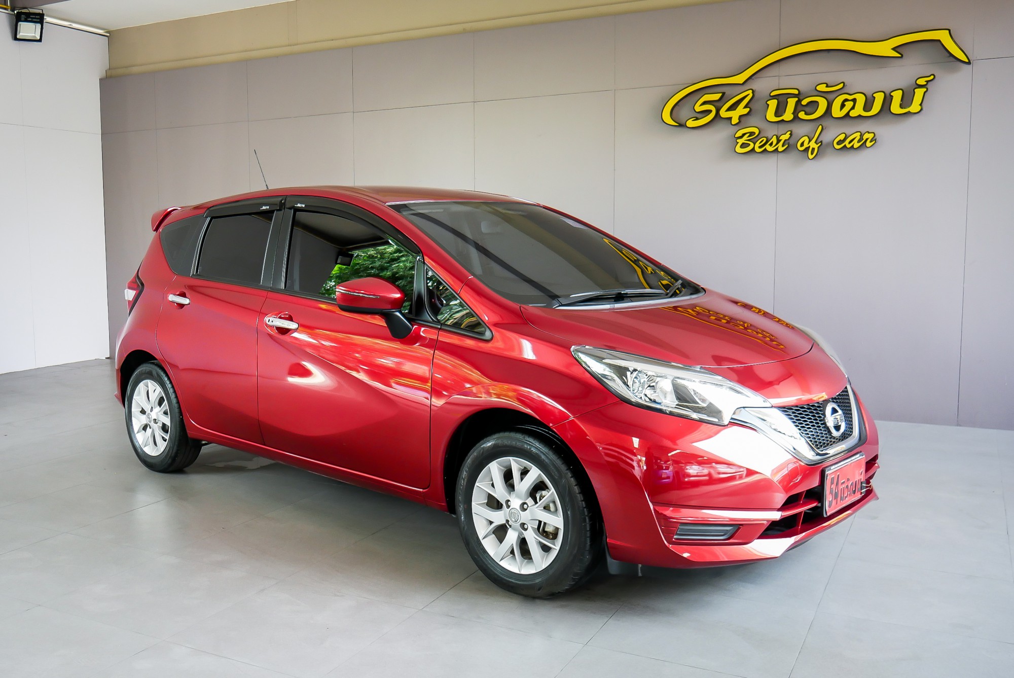 NISSAN NOTE 1.2 V AT สีแดง ปี2017