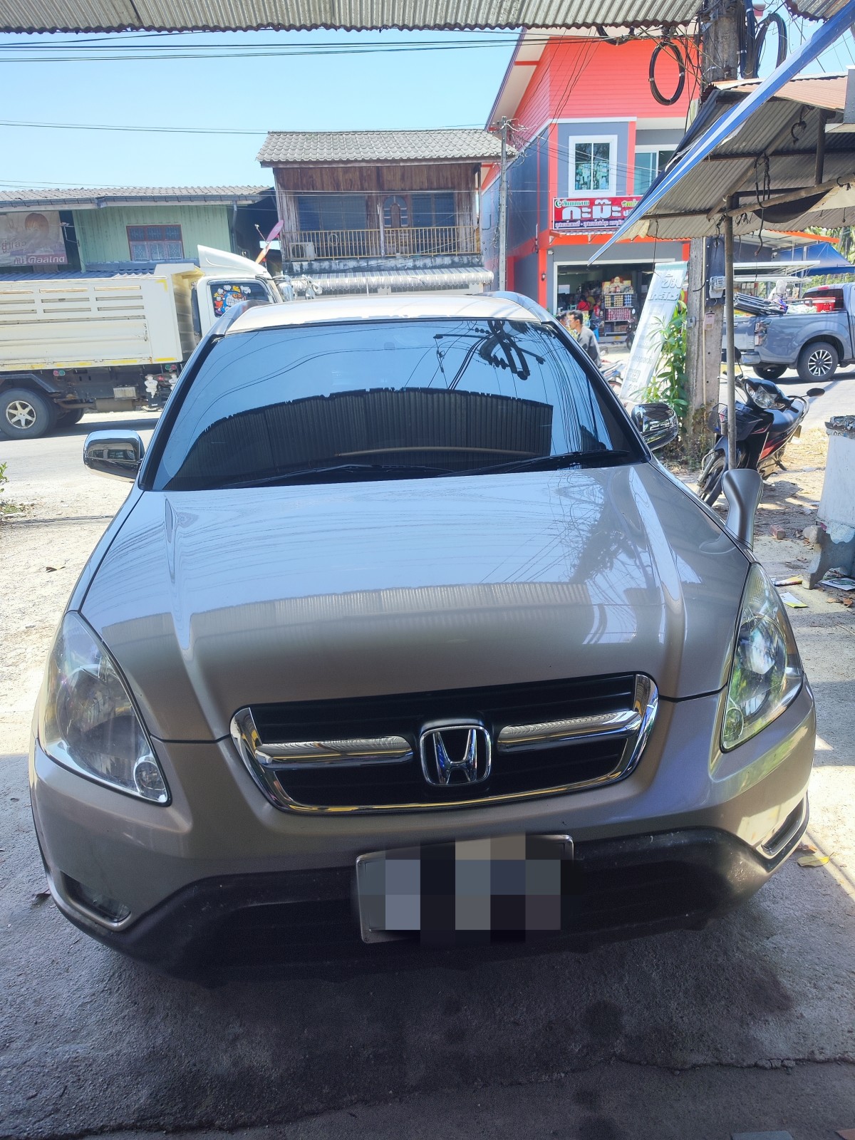 2004 Honda CR-V สีทอง