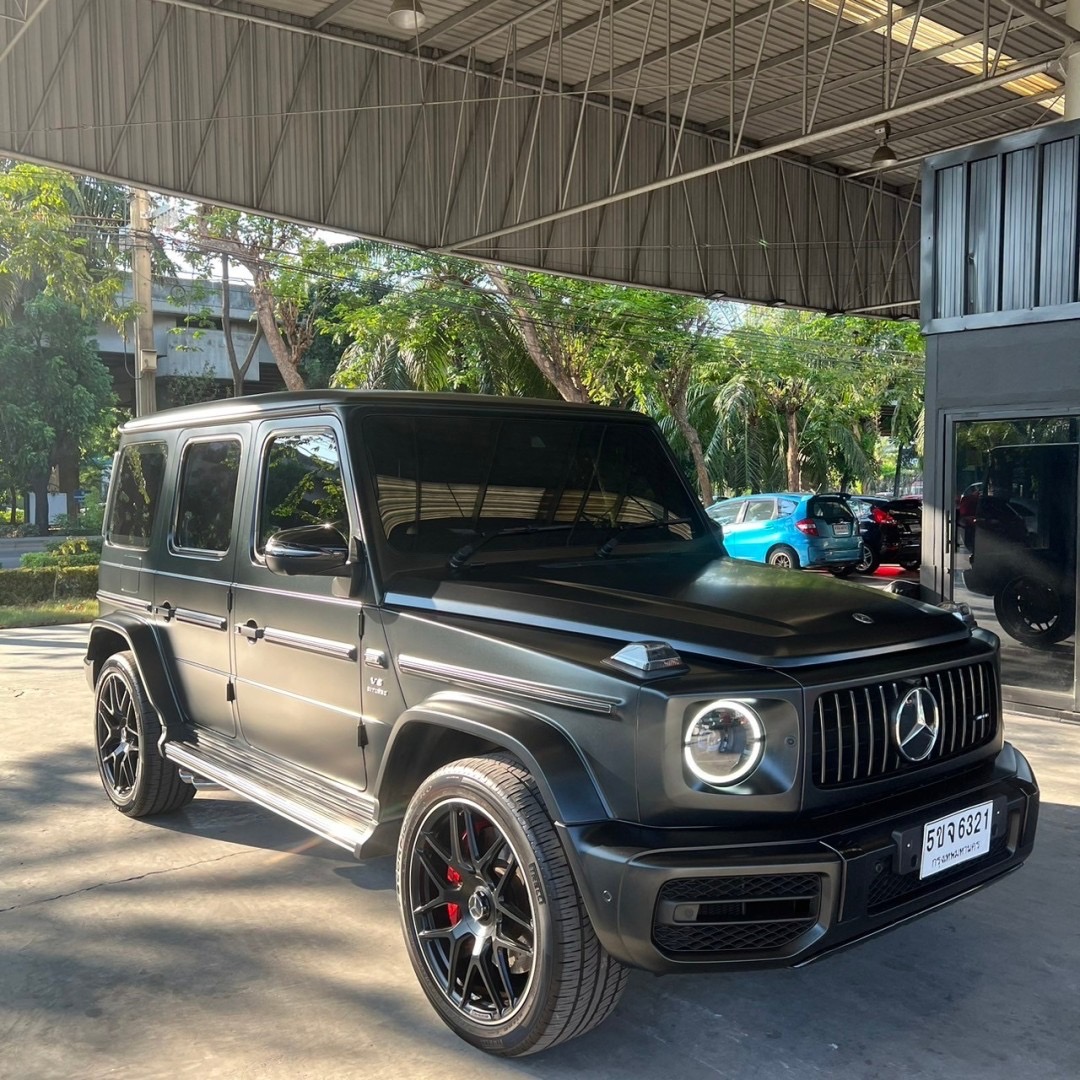 2020 Mercedes-Benz G-Class G 63 AMG สีดำ (รูปที่ 2)