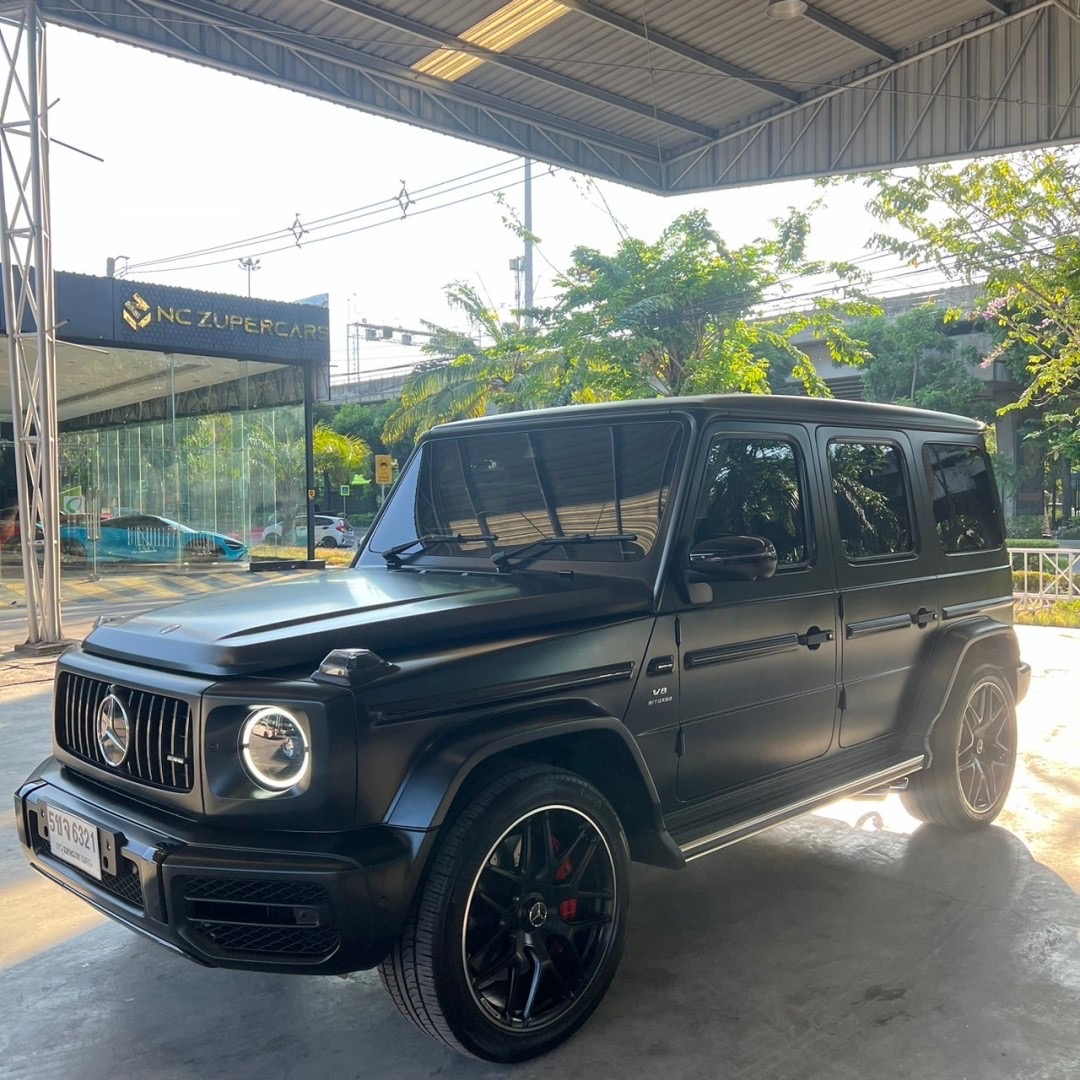 2020 Mercedes-Benz G-Class G 63 AMG สีดำ (รูปที่ 3)