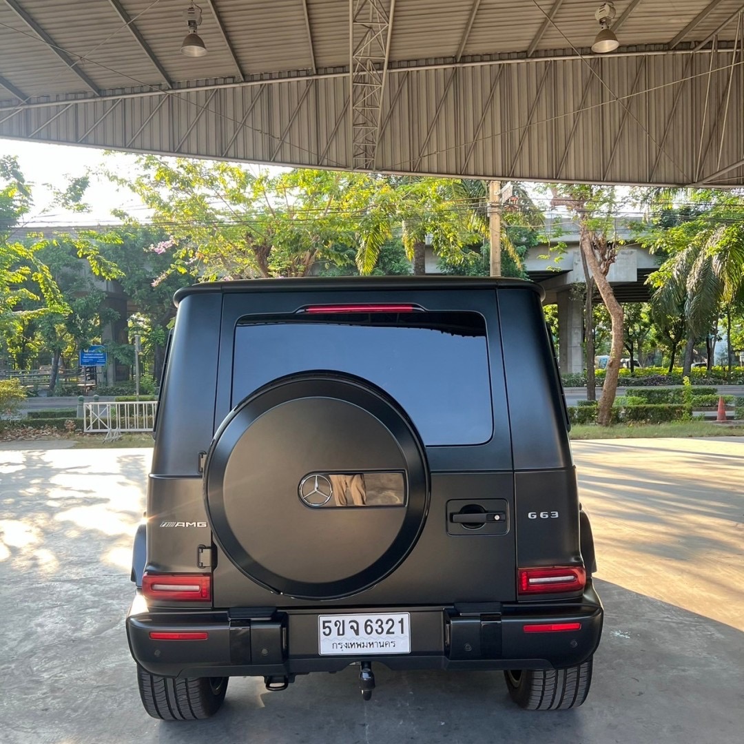2020 Mercedes-Benz G-Class G 63 AMG สีดำ (รูปที่ 6)