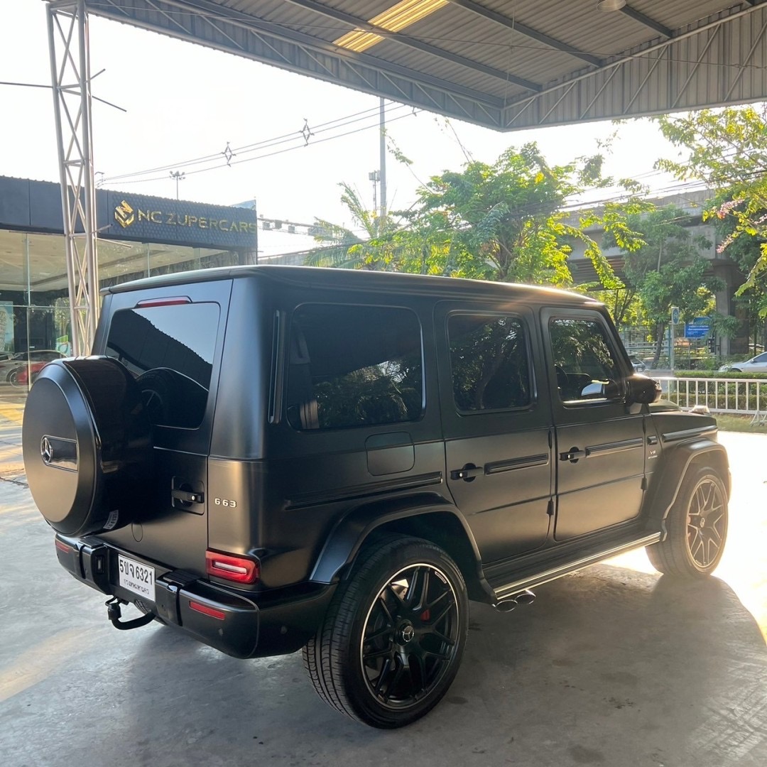 2020 Mercedes-Benz G-Class G 63 AMG สีดำ (รูปที่ 5)
