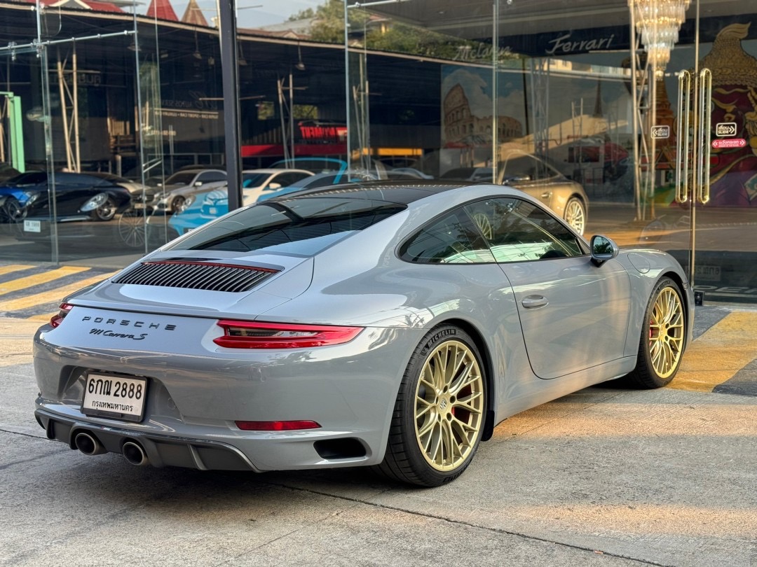 2017 Porsche 991.2 Carrera S สีเทา (รูปที่ 3)