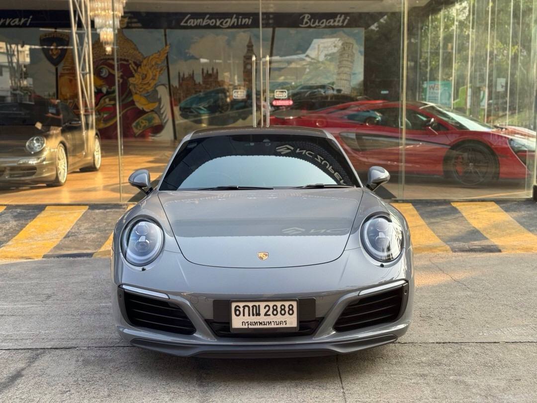 2017 Porsche 991.2 Carrera S สีเทา (รูปที่ 2)