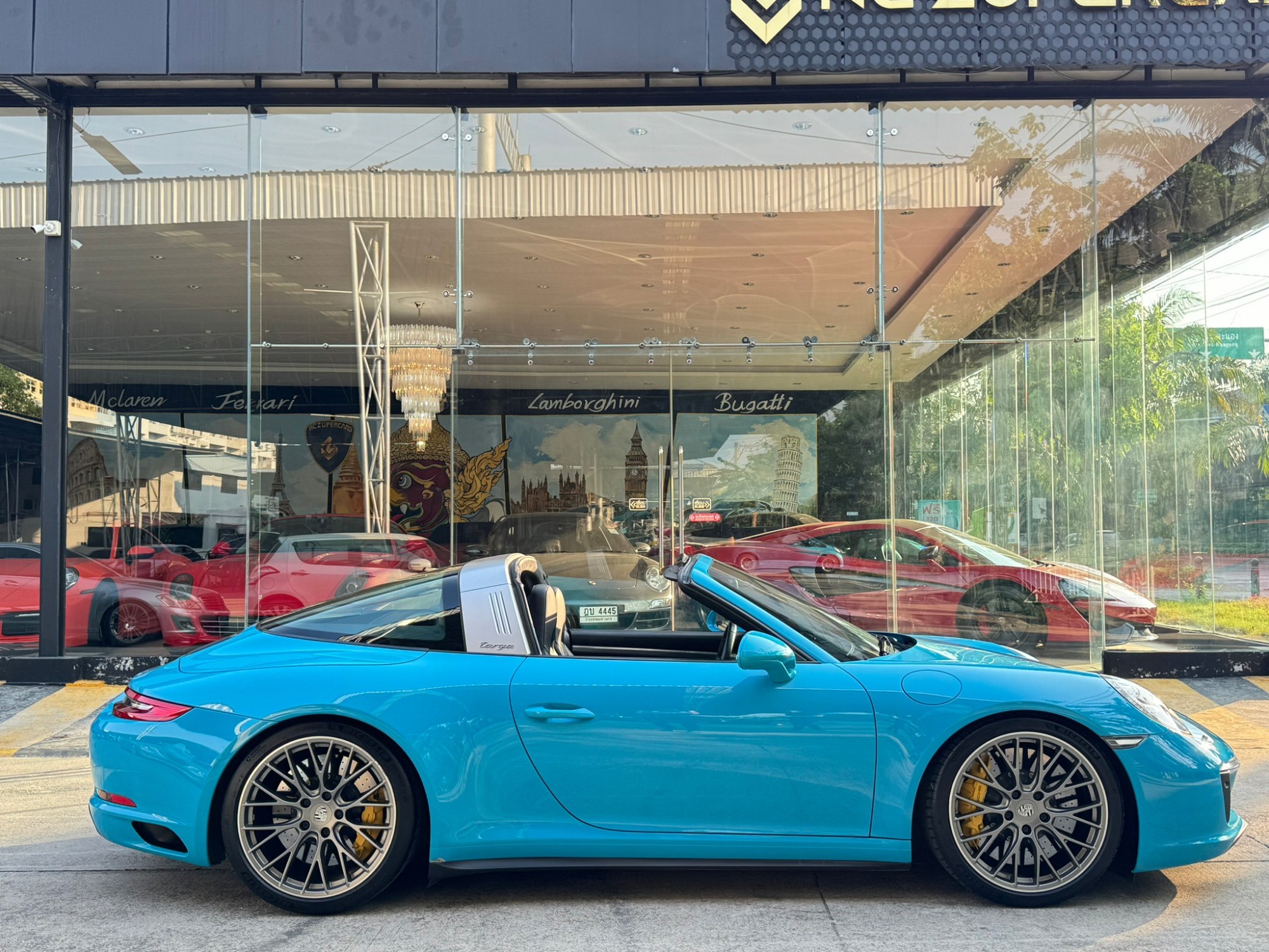 2017 Porsche 991.2 Targa 4s สีฟ้า (รูปที่ 20)