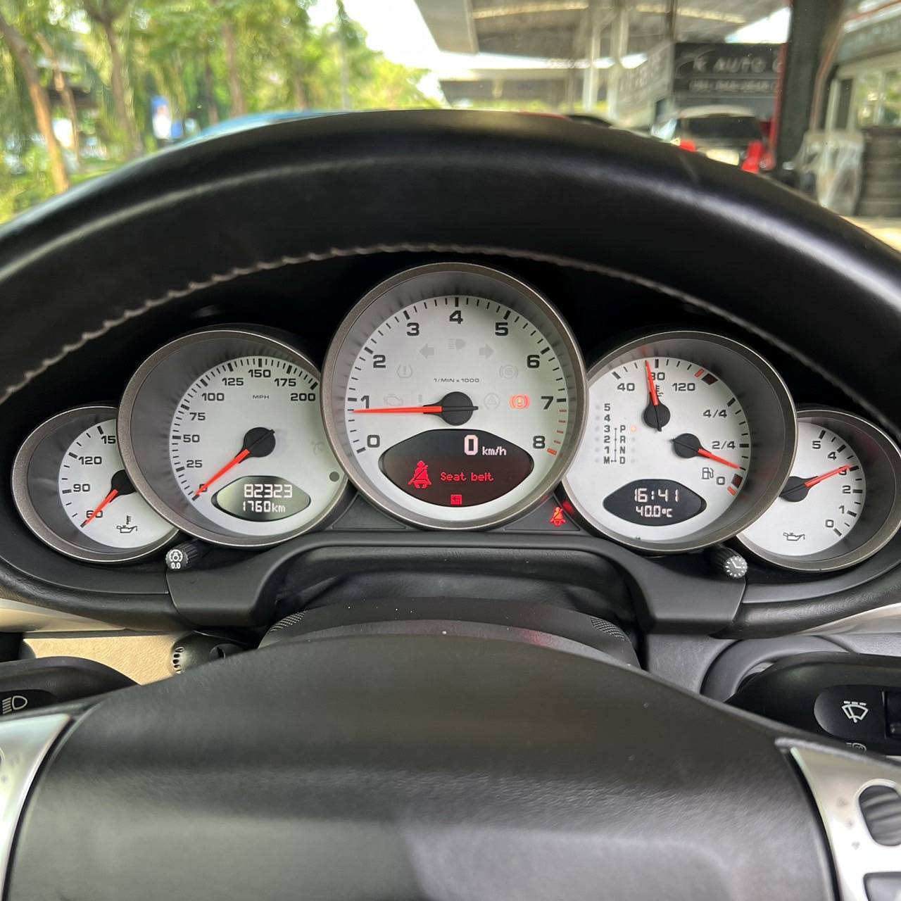 2007 Porsche 997 TARGA 4S สีเทา (รูปที่ 12)