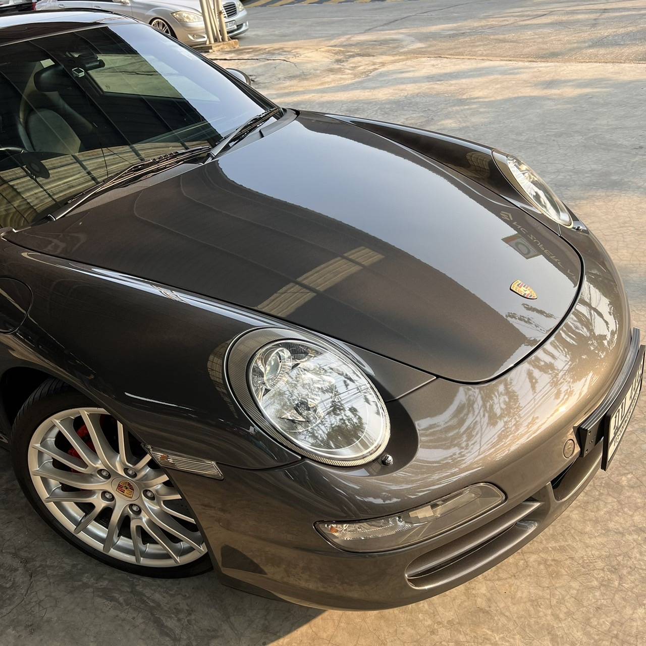 2007 Porsche 997 TARGA 4S สีเทา (รูปที่ 5)