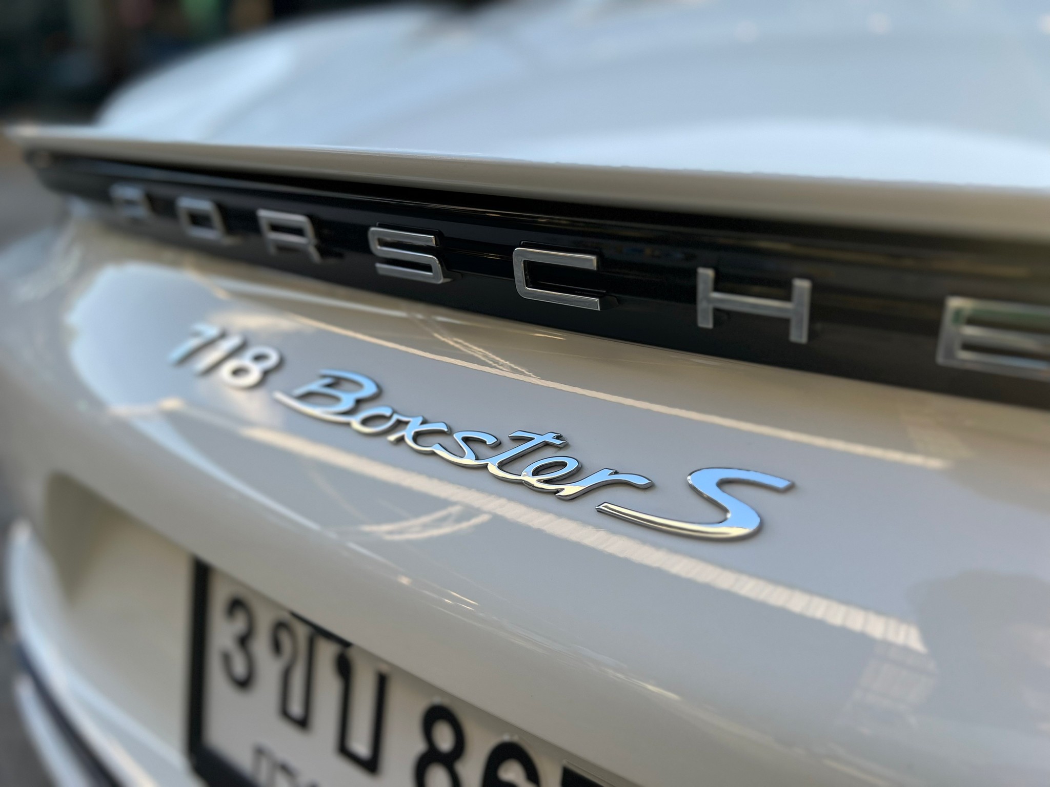 2016 Porsche BOXSTER S 718 สีขาว (รูปที่ 4)