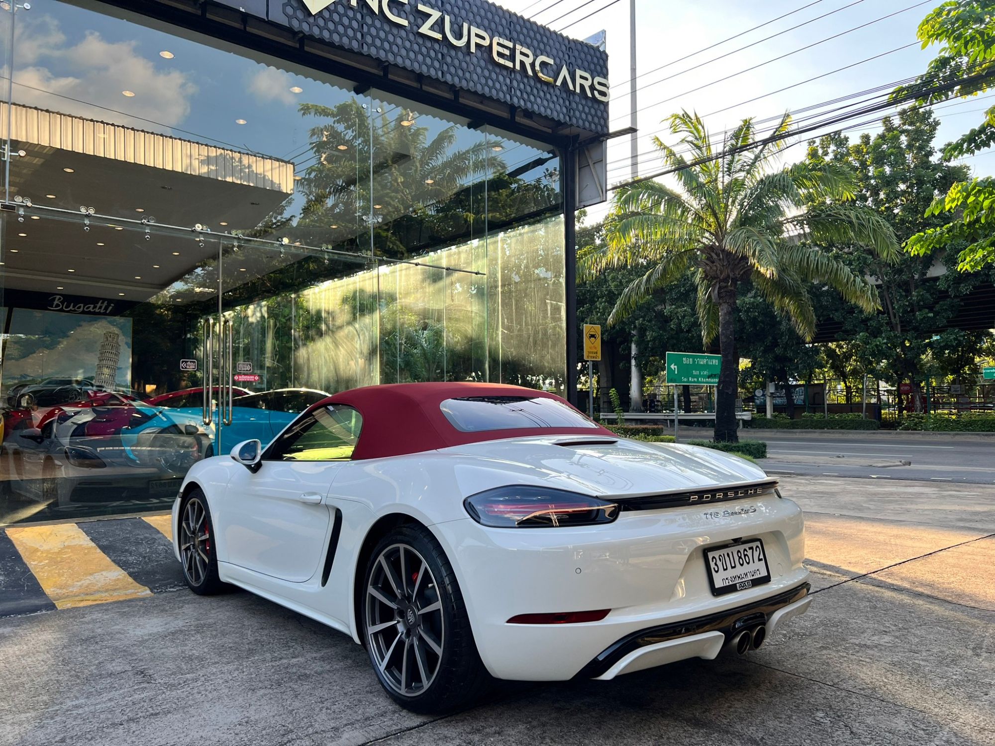 2016 Porsche BOXSTER S 718 สีขาว (รูปที่ 5)