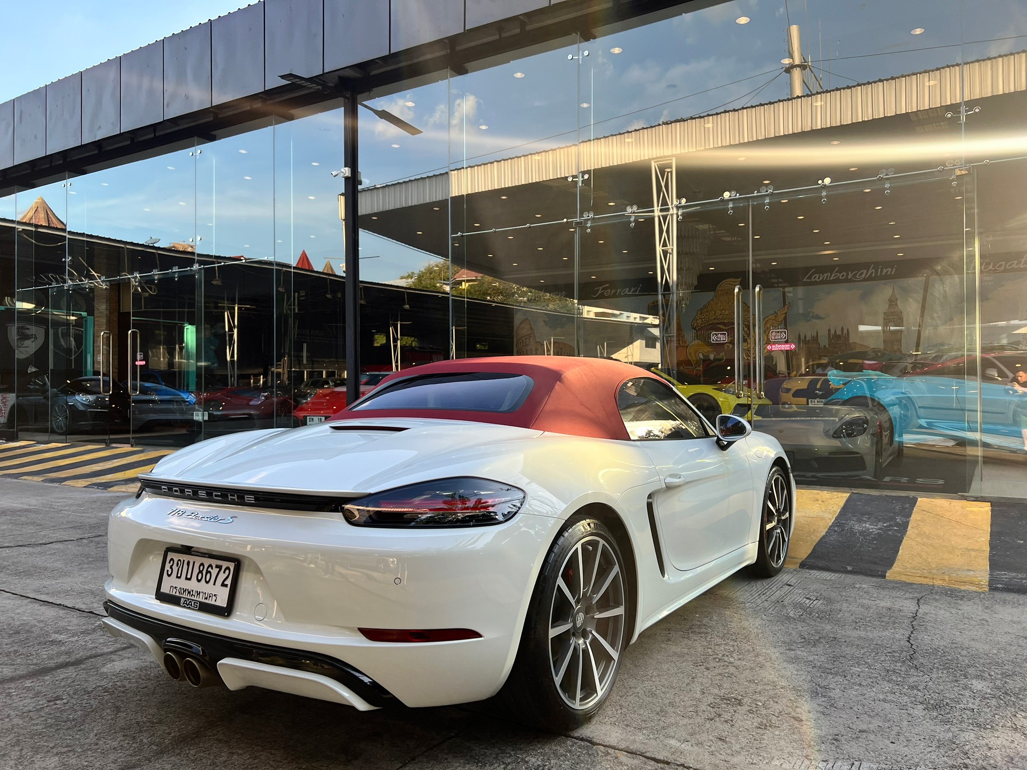 2016 Porsche BOXSTER S 718 สีขาว (รูปที่ 16)