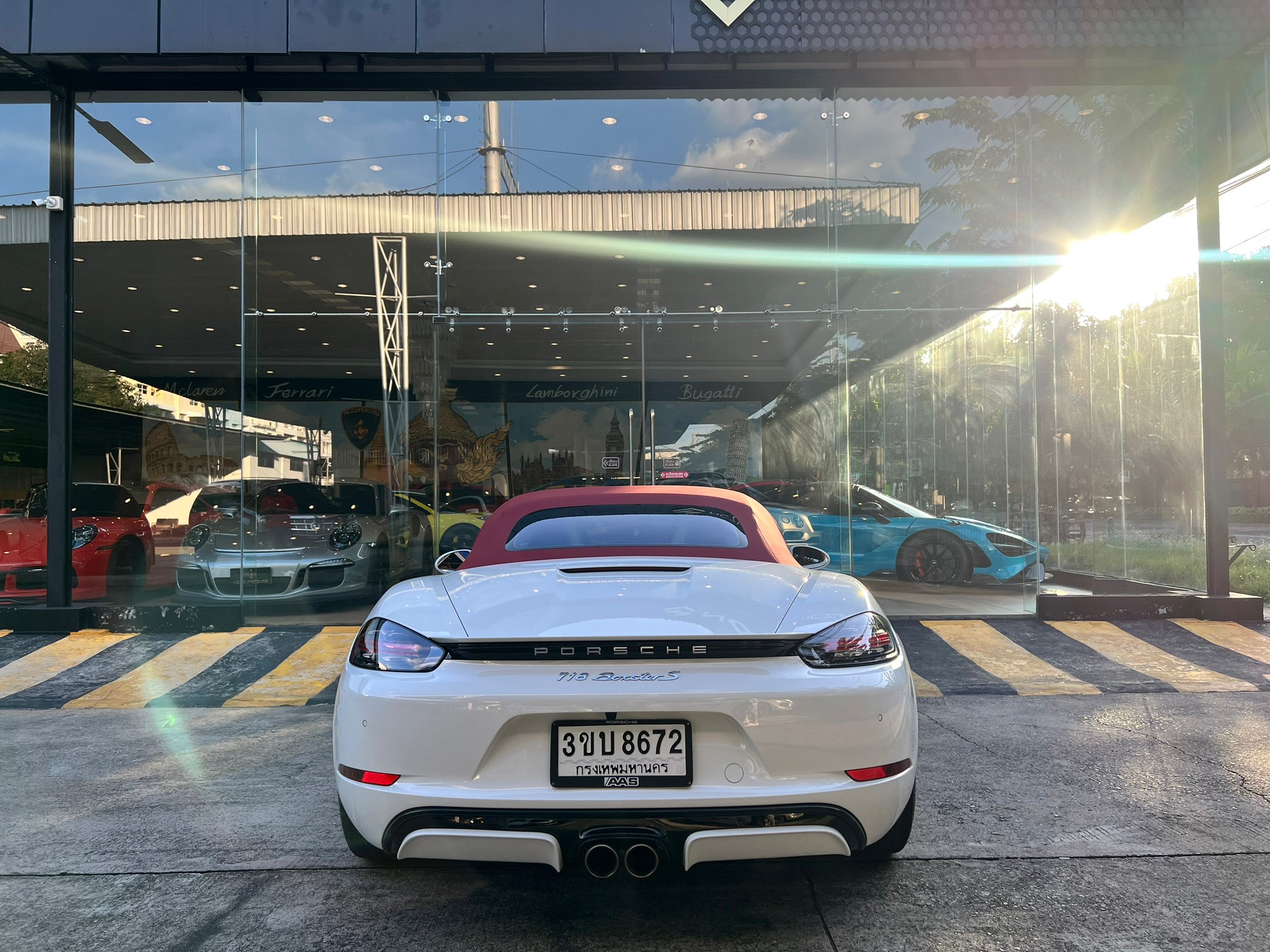 2016 Porsche BOXSTER S 718 สีขาว (รูปที่ 15)