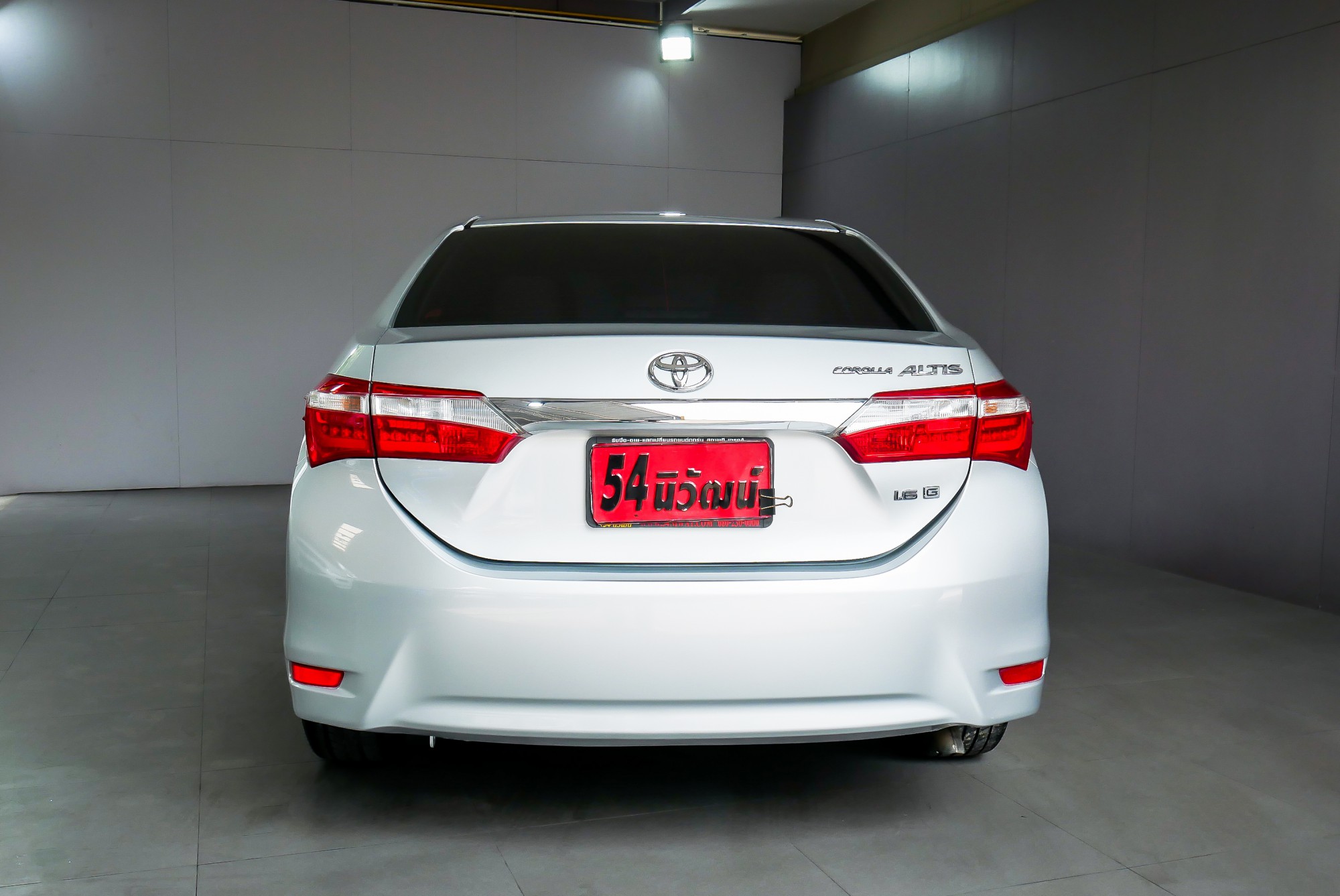 TOYOTA ALTIS 1.6 G AT สีเงิน ปี2014 (รูปที่ 15)