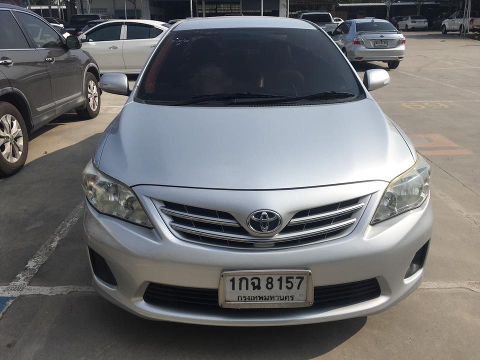 Toyota Corolla Altis ปี 2012 สีเงิน