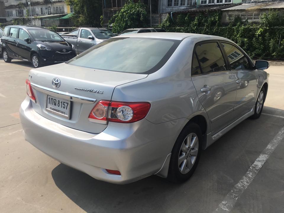 Toyota Corolla Altis ปี 2012 สีเงิน