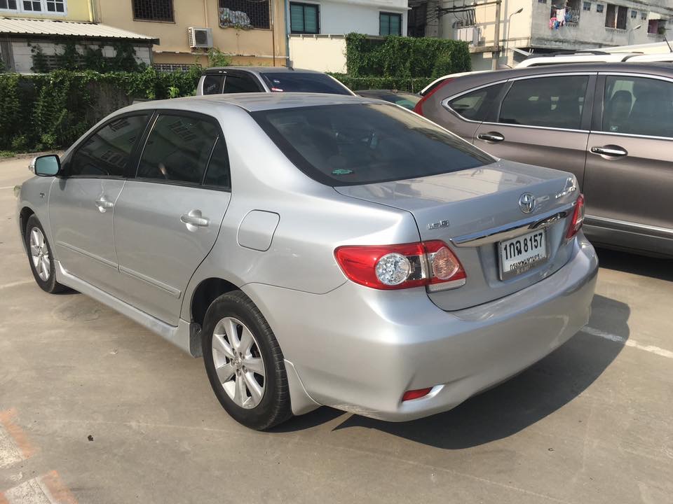 Toyota Corolla Altis ปี 2012 สีเงิน