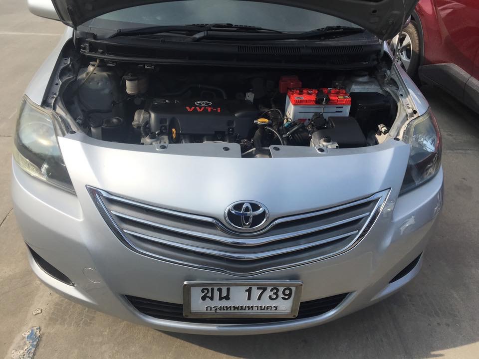 Toyota Vios ปี 2012 สีเงิน (รูปที่ 12)