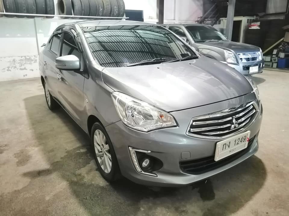 Mitsubishi Attrage ปี 2018 สีเทา (รูปที่ 7)