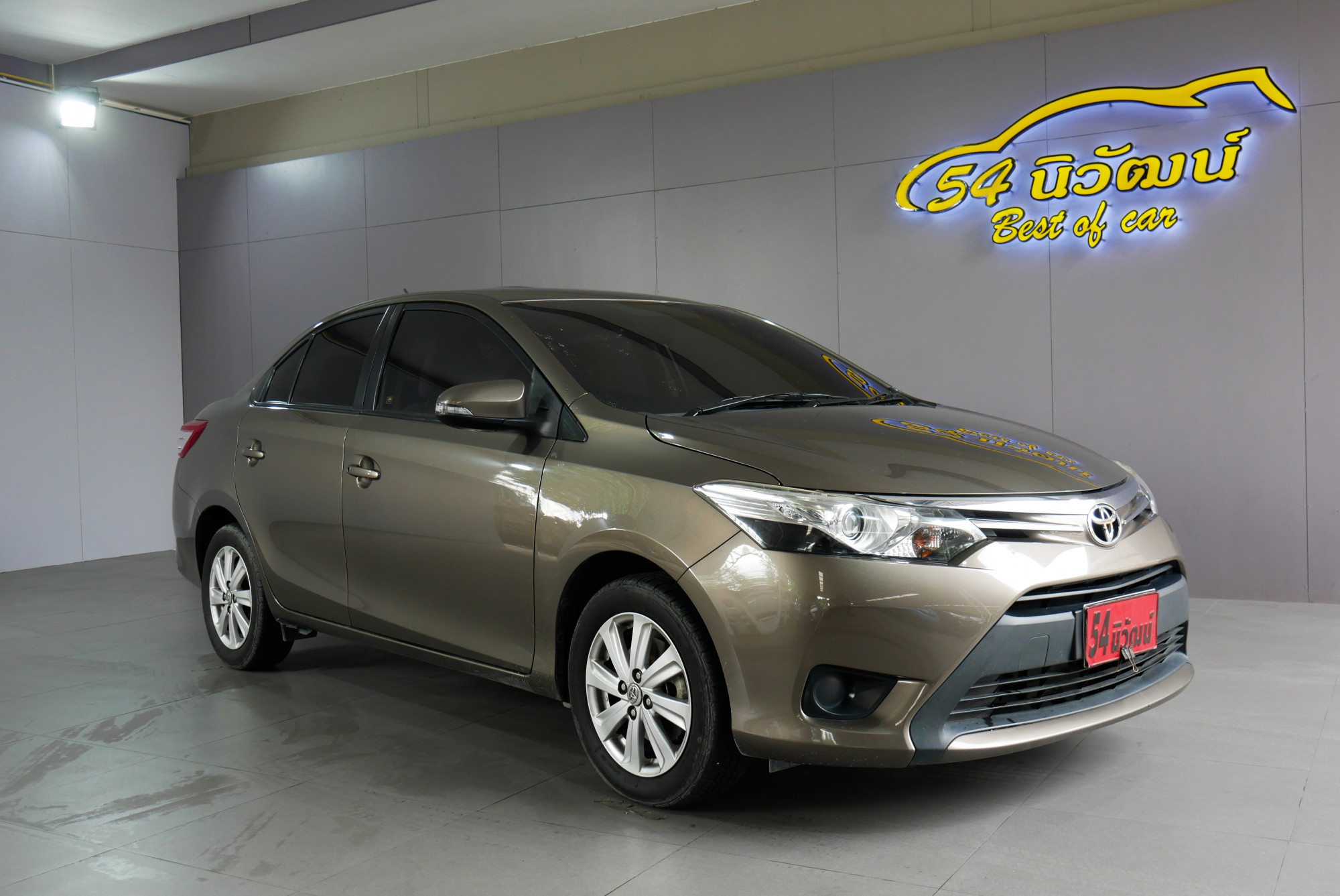 2015 TOYOTA VIOS 1.5 G AT ปี 2015 สีน้ำตาล