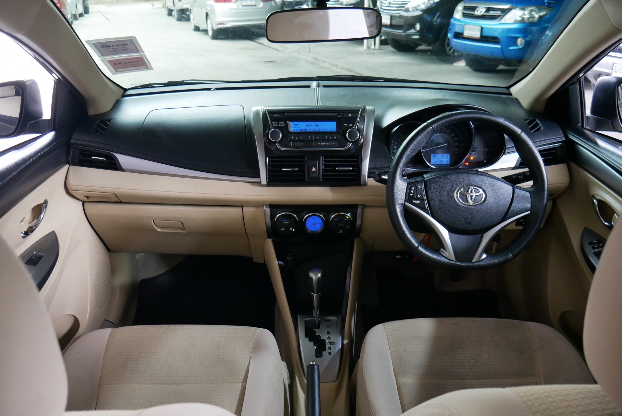 2015 TOYOTA VIOS 1.5 G AT ปี 2015 สีน้ำตาล (รูปที่ 6)