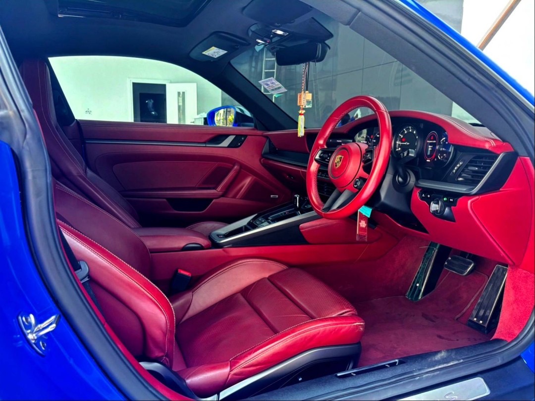 2019 Porsche 911 CARRERA S 3.0 PDK สีน้ำเงิน (รูปที่ 3)