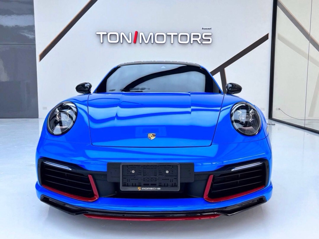 2019 Porsche 911 CARRERA S 3.0 PDK สีน้ำเงิน (รูปที่ 2)