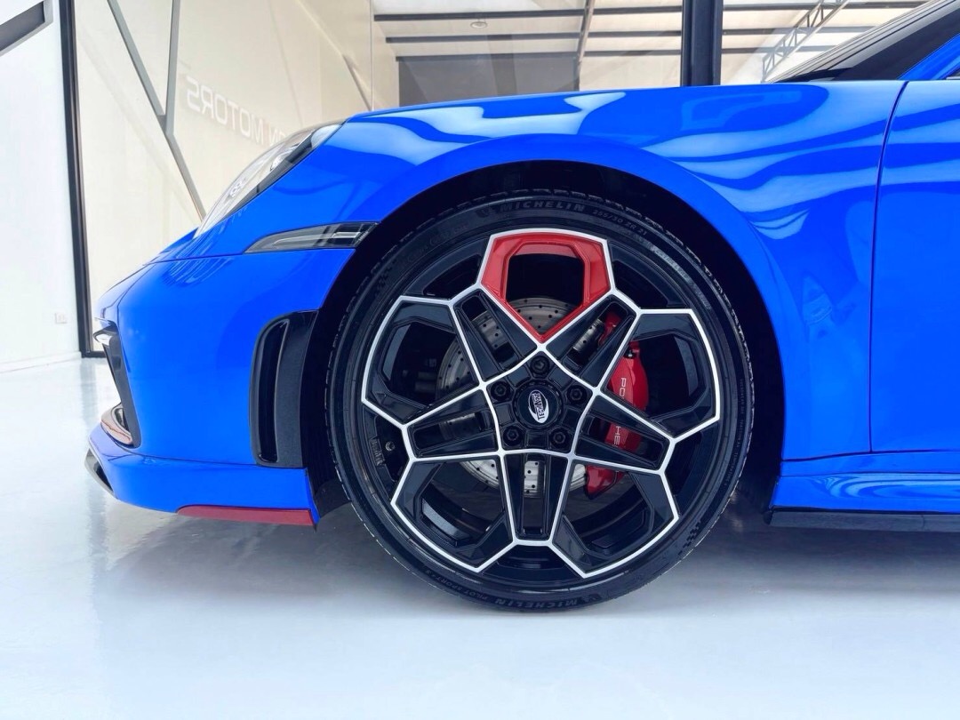 2019 Porsche 911 CARRERA S 3.0 PDK สีน้ำเงิน (รูปที่ 7)
