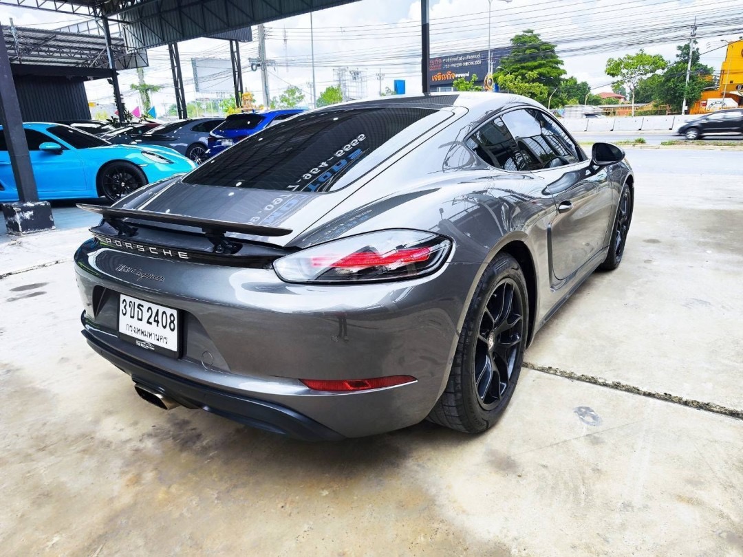 2018 Porsche 718 CAYMAN 2.0 Turbo PDK สีเทา (รูปที่ 14)