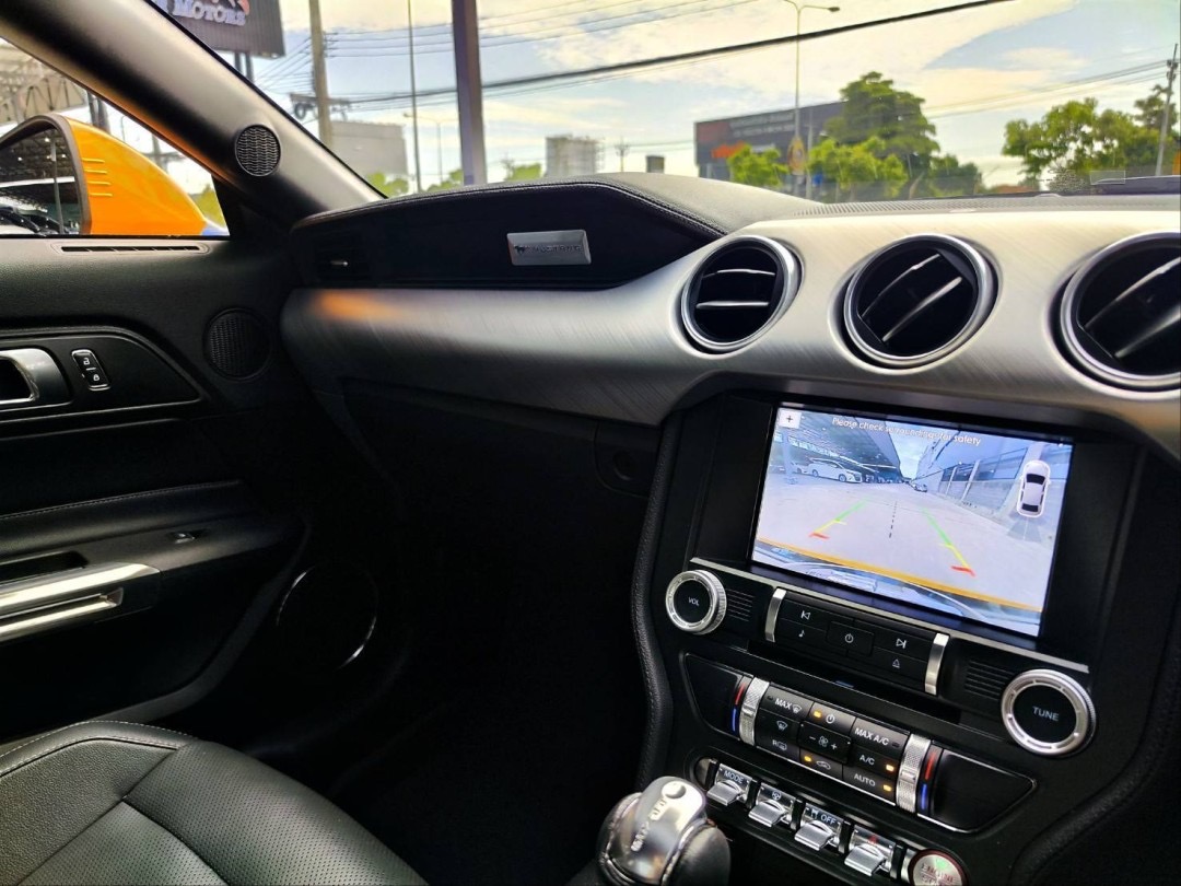 2019 Ford Mustang สีส้ม (รูปที่ 6)