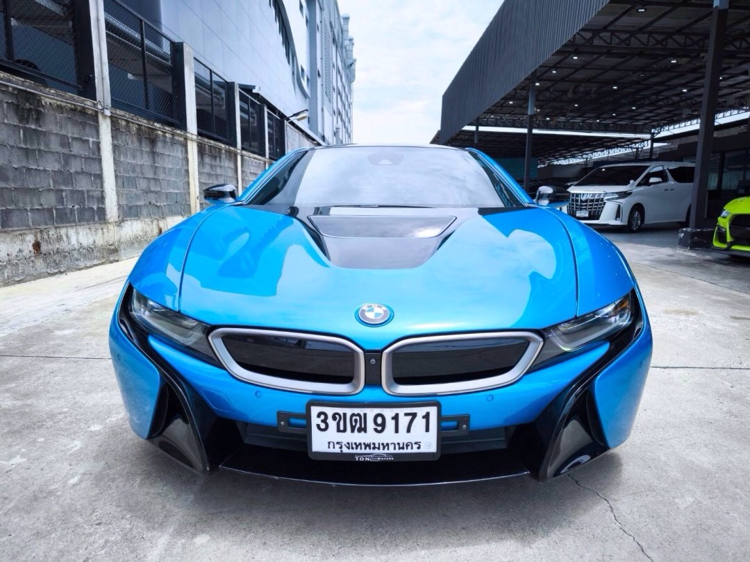 2011 BMW i8 สีน้ำเงิน (รูปที่ 3)
