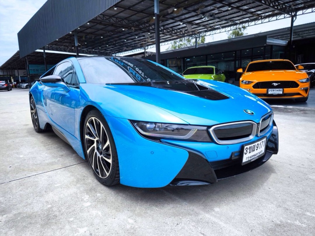 2011 BMW i8 สีน้ำเงิน (รูปที่ 8)