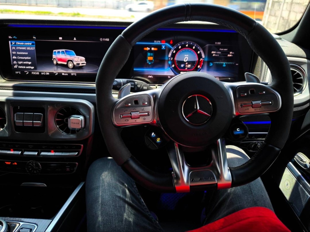 2022 Mercedes-Benz G-Class G 63 AMG สีเทา (รูปที่ 9)