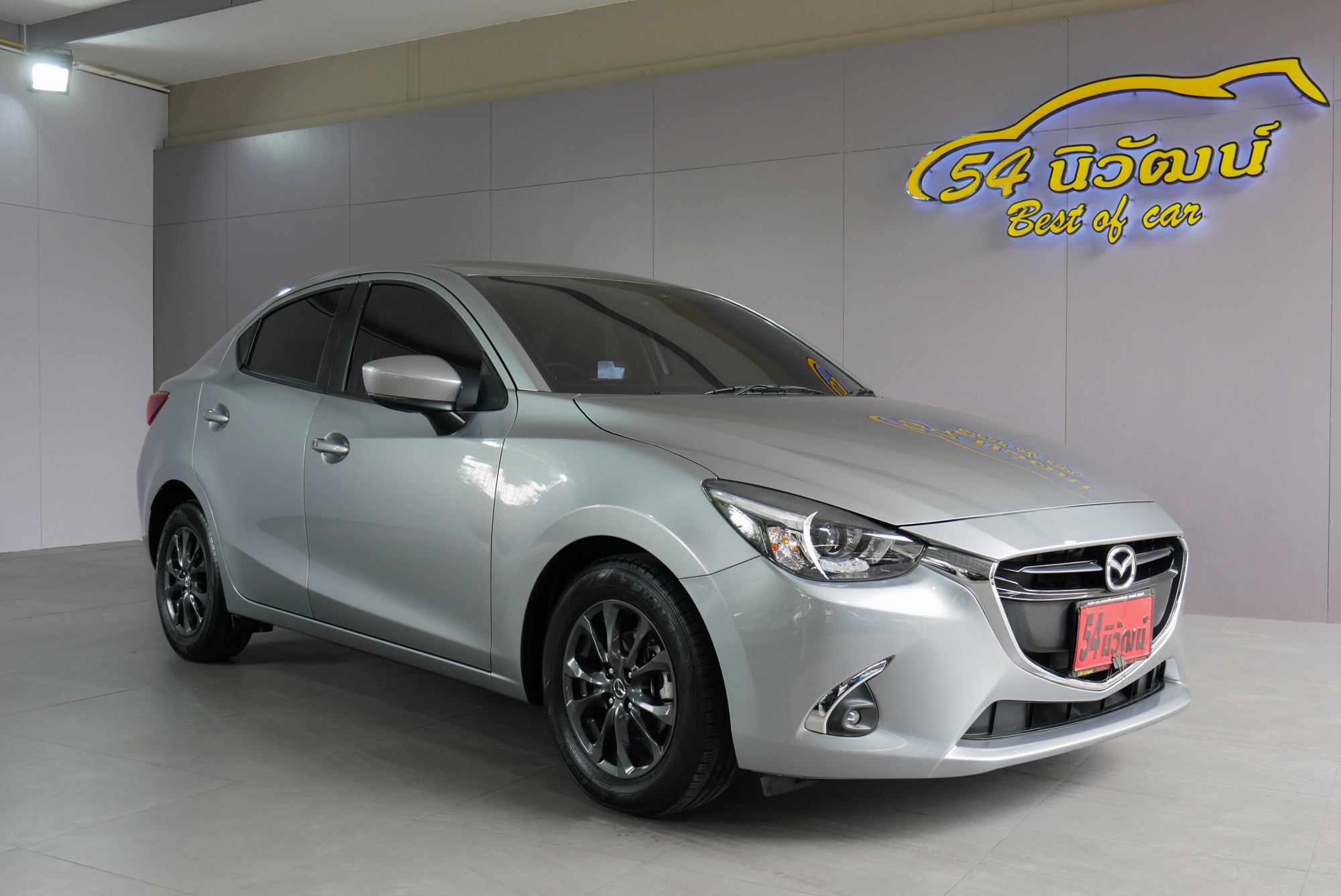 MAZDA 2 SKYACTIV SEDAN 1.3  HIGHT CONNECT AT  ปี 2018 สีเทา