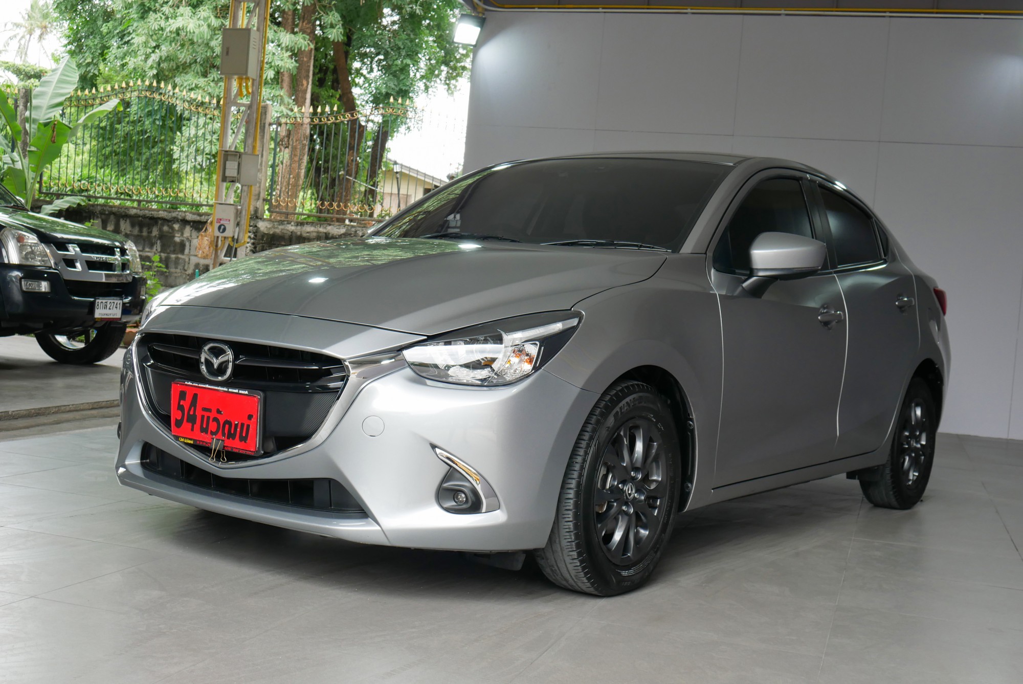MAZDA 2 SKYACTIV SEDAN 1.3  HIGHT CONNECT AT  ปี 2018 สีเทา (รูปที่ 3)