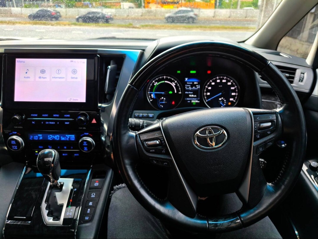 2022 Toyota Alphard สีขาว (รูปที่ 5)