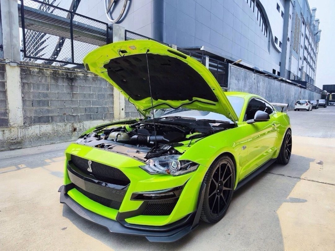 2020 Ford Mustang 2.3L สีเขียว (รูปที่ 9)