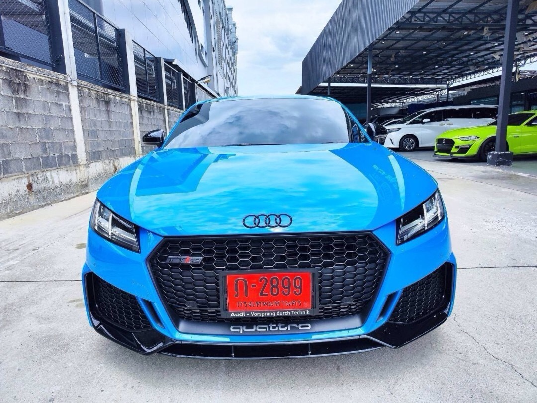 2022 Audi TT RS Coupe สีฟ้า (รูปที่ 2)